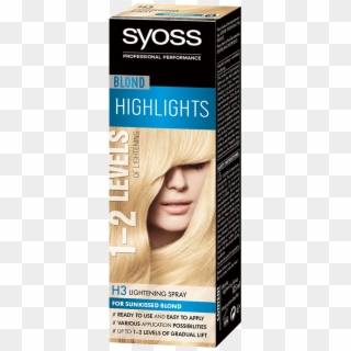 Syoss Com Color Blond Highlights H2 Precise Highlights - Syoss Highlights Clipart