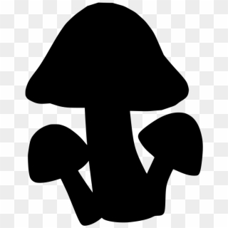Download Png - Mushroom Silhouette Png Clipart