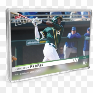 2019 Oakland Athletics Topps Now® Road To Opening Day - Jurickson Profar 2019 Clipart