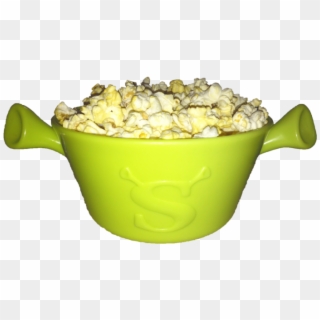 Shrek Popcorn Photo Shrekpopcornbowl - Açaí Na Tigela Clipart