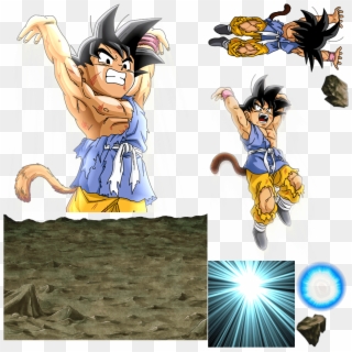 Aggregation Of Everyone's Wishes Goku [thread]pic - Spirit Bomb Gt Goku Dokkan Clipart