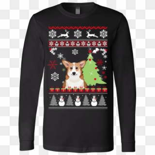 Corgi Christmas Ugly Sweater - Don T Be Tachy Clipart