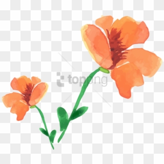 Free Png Watercolor Painting Png Image With Transparent - Artificial Flower Clipart