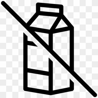 Non Lactose Food Icon - Sem Lactose Icone Png Clipart