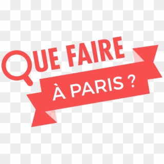 Logo Que Faire À Paris Clipart