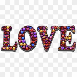 Love Emoji Hearts Valentine Png Image - Love Emoji Clipart