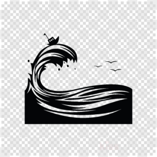 Wave Silhouette Png Clipart Wind Wave Silhouette - Handyman Clip Art Logo Transparent Png