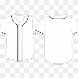 Clip Art Freeuse Library - Blank Baseball Jersey Clipart - Png Download