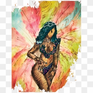 Rihanna - Painting Clipart