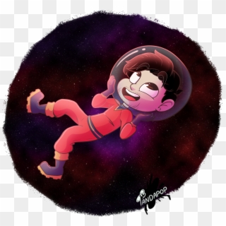 Marks In Space - Cartoon Clipart