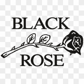 Black Rose Leather - Logos With A Rose Clipart