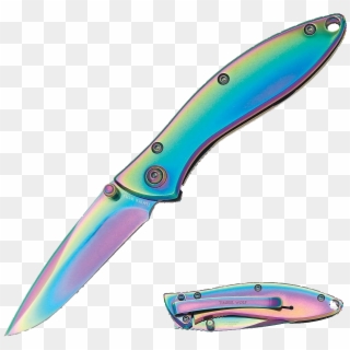 Csgo Knife Png - Oil Colored Knives Clipart