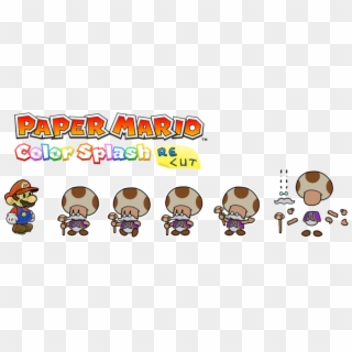 Prelude To The Recolored Paper Tale - Paper Mario Color Splash Toadsworth Clipart