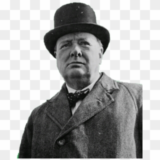 Download Winston Churchill Staring Transparent Png - Winston Churchill Png Clipart