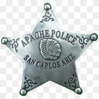 Apache Police Badge - Badge Clipart