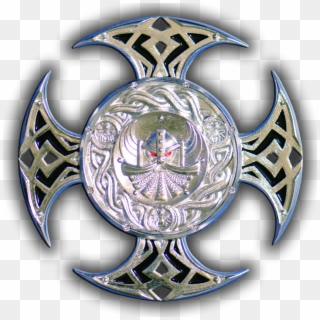 Geocoin, Xwg Celtic Cross Geocoin - Emblem Clipart
