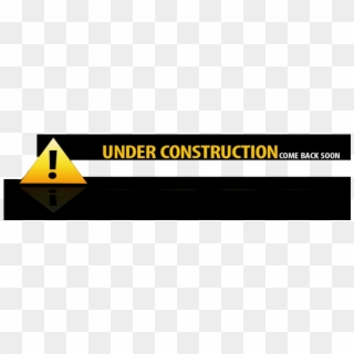 Under Construction - Triangle Clipart