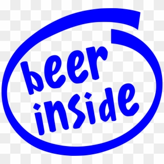 Beer Intel Fun Beer Inside Logo Png Image - Intel Beer Clipart
