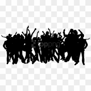 Free Png Party People Silhouettes Png Png - Party People Silhouette Png Clipart