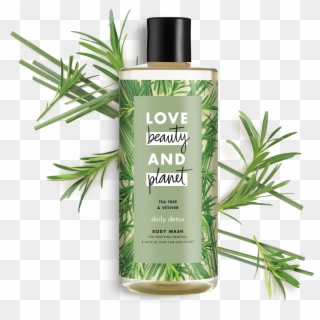 Love Beauty And Planet Rosemary & Vetiver Shower Gel Clipart