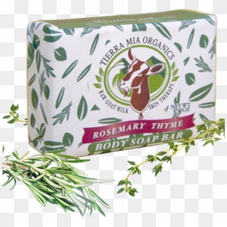 Rosemary Thyme Soap Bar - Box Clipart