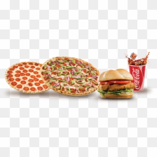 Pizza - Pizza Burger Sandwich Png Clipart