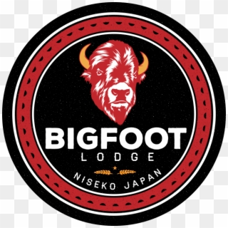 Bigfoot Lodge - Emblem Clipart