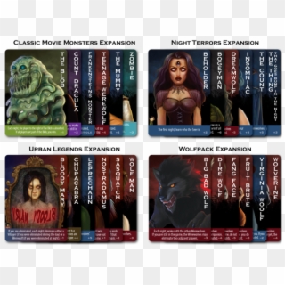 Ultimate Werewolf Cards - Werewolf Ultimate Deluxe Edition Clipart