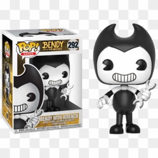 Funko Pop Bendy And The Ink Machine Bendy With Wrench - Bendy With Wrench Pop Clipart