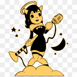 822 X 971 7 - Bendy And The Ink Machine Chapter 4 Alice Clipart