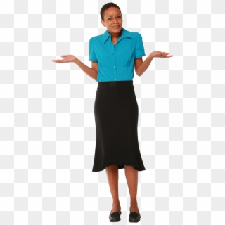 F - Bk - Amber - 1 - Confused - Sd - A0 - 2 - Pencil Skirt Clipart