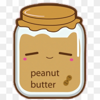 Pink Girls Kawaii Cute Tumblr Dreams Sadness Sad Girls - Cute Kawaii Peanut Butter Clipart