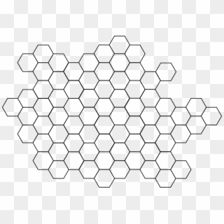 Honeycomb Pattern Png - Free Vector Graphic Hexagon Pattern Clipart