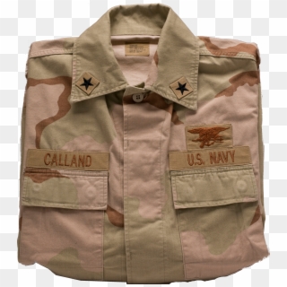 Admiral Calland's Desert Combat Uniform Blouse, 2008 Clipart
