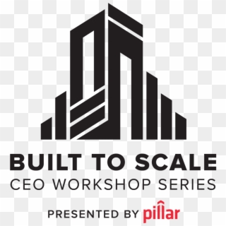 Join Pillar's Built To Scale - Buildings Logos Clipart