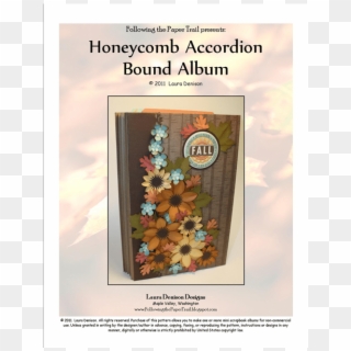 Honeycomb Accordian Bound Album - Poster Clipart