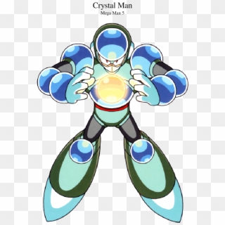 Mega Man - Mega Man 5 Crystal Man Clipart