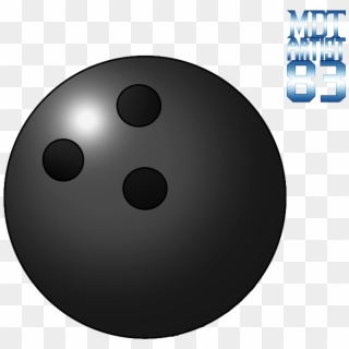 Black Bowling Ball Png - Circle Clipart