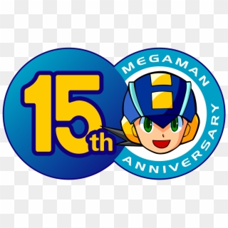 "sprites Inc - /classic/" - Mega Man Anniversary Logo Clipart