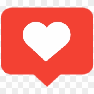 Instagram Heart Png - Like Button Instagram Png Clipart