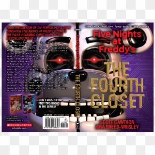 Check Out The Cover Of Five Nights At Freddy's Book - Five Nights At Freddy's Book 3 Clipart