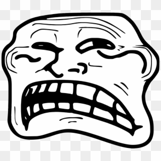 Troll Face Rage Png - Rage Comics Troll Face Clipart