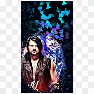 Aj Styles And Sasha Banks Lockscreebs/wallpapers Requested - Leather Jacket Clipart