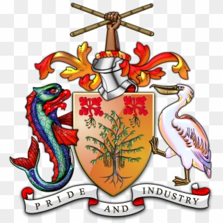 The Grant Of Arms Conveyed By Royal Warrant Was Presented - Coat Of Arms Of Caribbean Countries Clipart