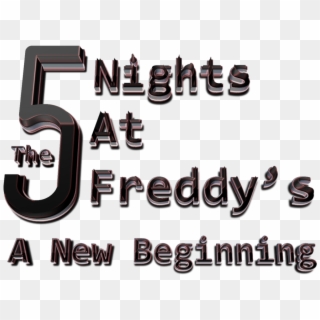 Five Nights At Freddys Logo Png - Five Nights At Freddy's 5 Logo Clipart