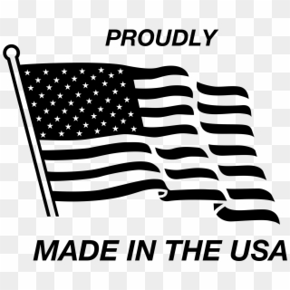Made In Usa Logo Png Transparent - Black And White Made In The Usa Clipart