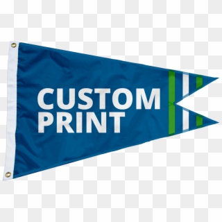 Custom 6'x10' Burgee Flag - Flag Clipart