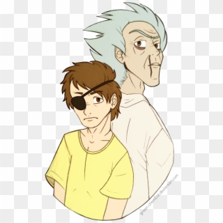 Evil Rick And Morty Because Why Not Clipart
