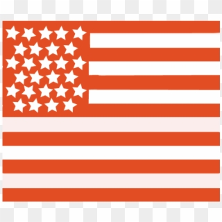 Sourced And Made In The Usa - American Flag Clipart