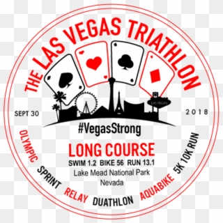 Las Vegas Triathlon - Circle Clipart